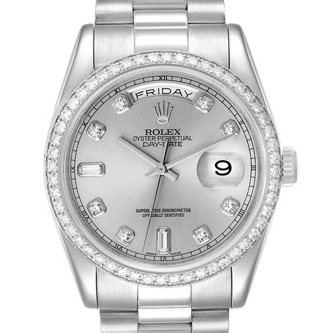 rolex presidential platinum diamond price.